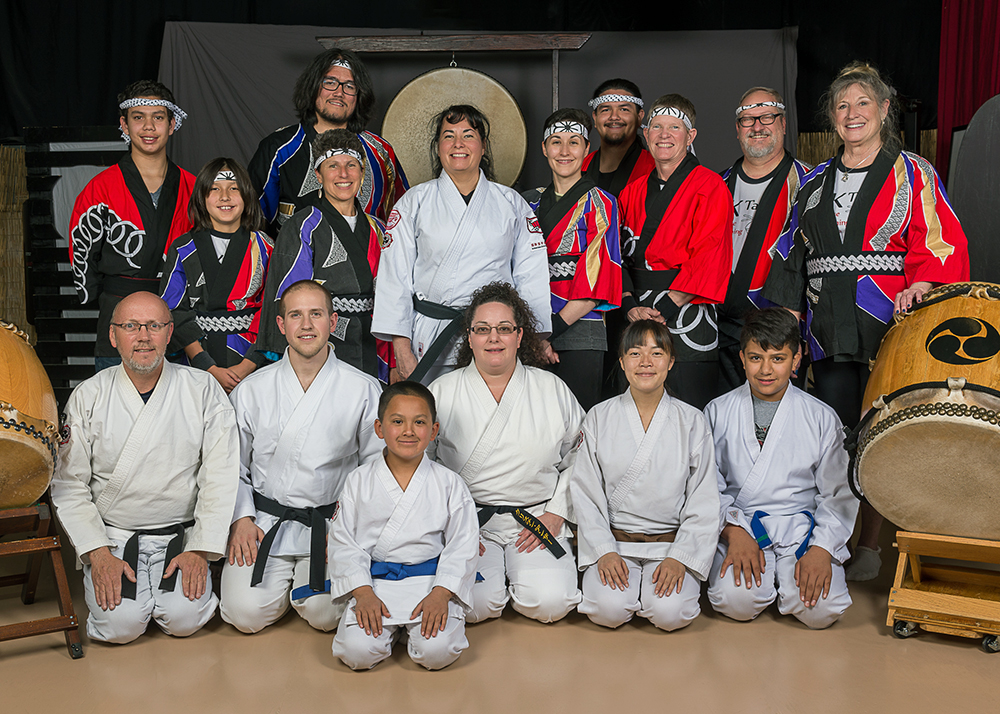 Bushido Kenkyukai's Karate and Taiko Students & Instructors